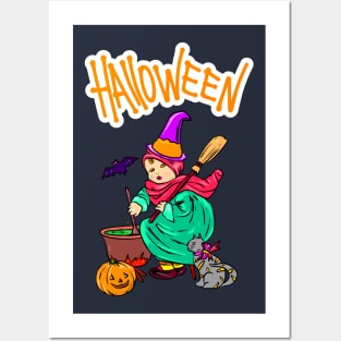 Halloween potion mix Posters and Art